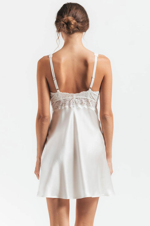 Nk Imode Morgan Iconic Bust-Support Silk Chemise